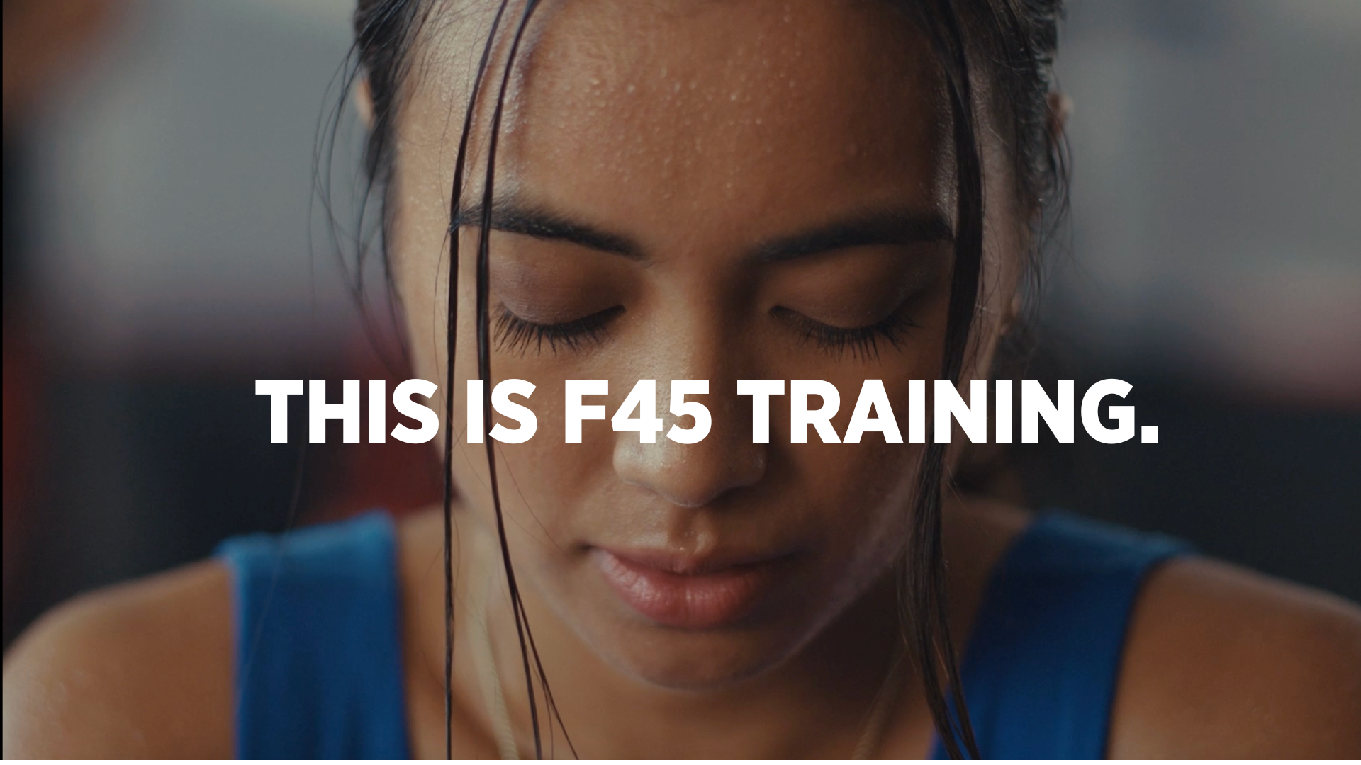 Trainer at F45 Downtown Los Angeles encouraging members